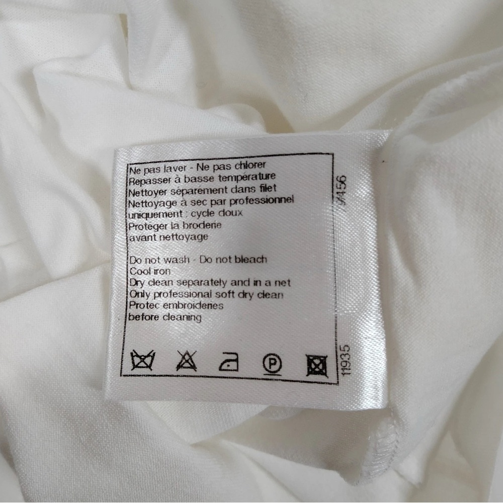 Chanel white t-shirt - Picture 8 of 9